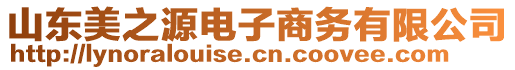 山東美之源電子商務有限公司