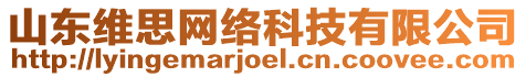 山東維思網(wǎng)絡(luò)科技有限公司