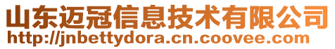 山東邁冠信息技術(shù)有限公司