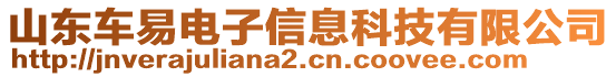 山東車易電子信息科技有限公司
