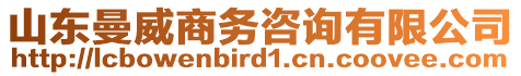 山東曼威商務(wù)咨詢有限公司