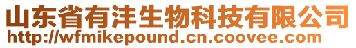 山東省有灃生物科技有限公司