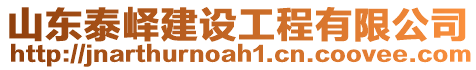 山东泰峄建设工程有限公司