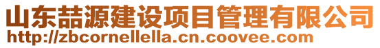 山東喆源建設項目管理有限公司