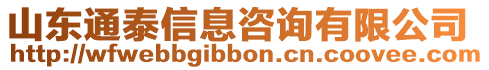 山東通泰信息咨詢有限公司
