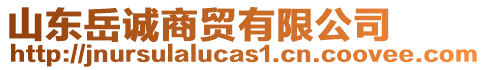 山東岳誠商貿有限公司