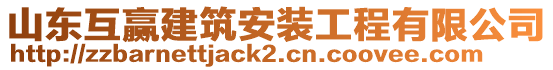 山東互贏建筑安裝工程有限公司