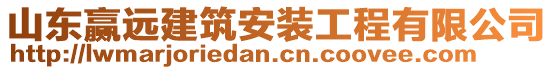 山東贏遠建筑安裝工程有限公司