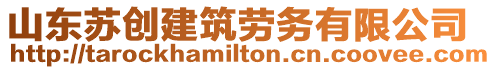 山東蘇創建筑勞務有限公司