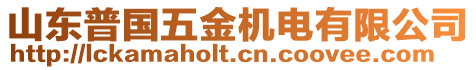 山東普國五金機電有限公司