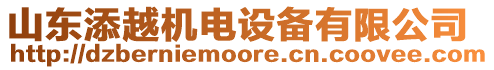 山東添越機(jī)電設(shè)備有限公司