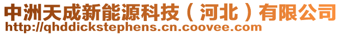 中洲天成新能源科技（河北）有限公司