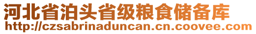 河北省泊頭省級(jí)糧食儲(chǔ)備庫(kù)