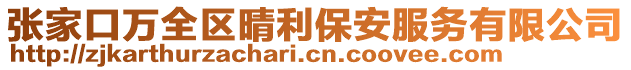 張家口萬(wàn)全區(qū)晴利保安服務(wù)有限公司