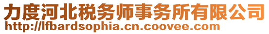 力度河北稅務(wù)師事務(wù)所有限公司