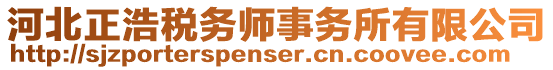 河北正浩稅務師事務所有限公司