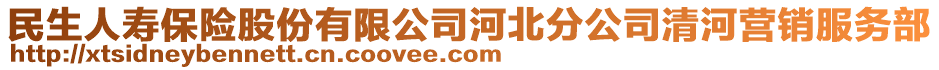 民生人壽保險股份有限公司河北分公司清河營銷服務(wù)部