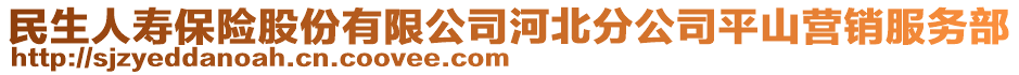 民生人壽保險股份有限公司河北分公司平山營銷服務(wù)部