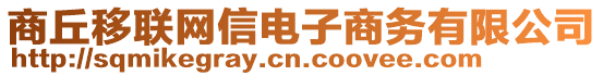 商丘移聯(lián)網(wǎng)信電子商務(wù)有限公司