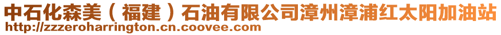 中石化森美（福建）石油有限公司漳州漳浦紅太陽加油站