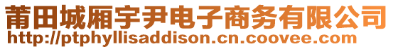 莆田城廂宇尹電子商務(wù)有限公司