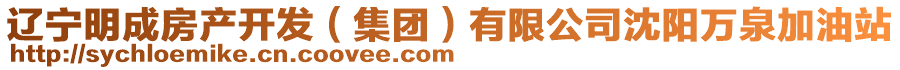 遼寧明成房產(chǎn)開(kāi)發(fā)（集團(tuán)）有限公司沈陽(yáng)萬(wàn)泉加油站