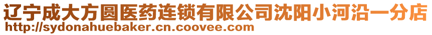 遼寧成大方圓醫藥連鎖有限公司沈陽小河沿一分店