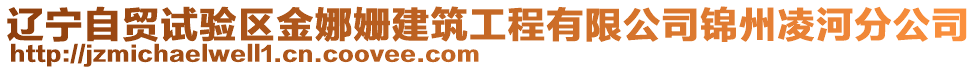 遼寧自貿試驗區金娜姍建筑工程有限公司錦州凌河分公司