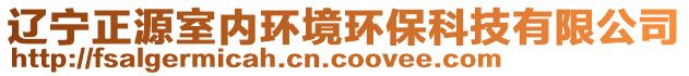 辽宁正源室内环境环保科技有限公司