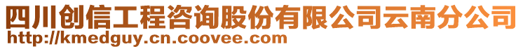 四川創(chuàng)信工程咨詢股份有限公司云南分公司