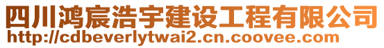 四川鴻宸浩宇建設(shè)工程有限公司