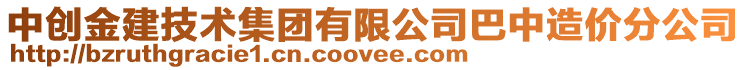 中創金建技術集團有限公司巴中造價分公司