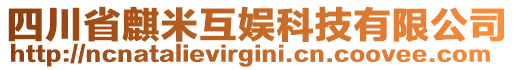 四川省麒米互娛科技有限公司