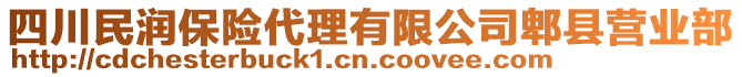 四川民潤保險代理有限公司郫縣營業(yè)部