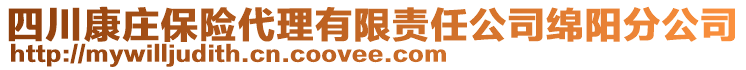 四川康莊保險(xiǎn)代理有限責(zé)任公司綿陽分公司