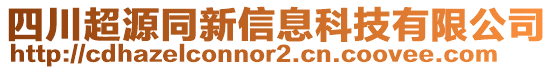 四川超源同新信息科技有限公司