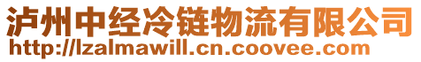 瀘州中經(jīng)冷鏈物流有限公司