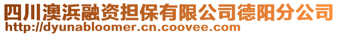 四川澳浜融資擔(dān)保有限公司德陽分公司