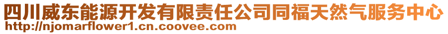 四川威東能源開發(fā)有限責(zé)任公司同福天然氣服務(wù)中心