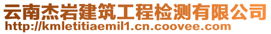 云南杰巖建筑工程檢測(cè)有限公司