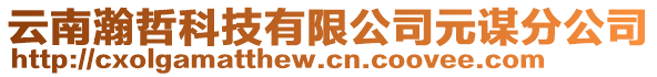 云南瀚哲科技有限公司元謀分公司