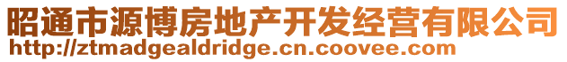 昭通市源博房地產(chǎn)開發(fā)經(jīng)營有限公司