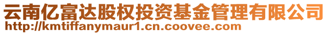 云南億富達(dá)股權(quán)投資基金管理有限公司