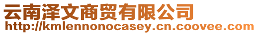 云南澤文商貿(mào)有限公司