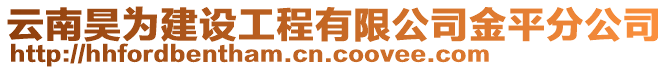 云南昊為建設工程有限公司金平分公司