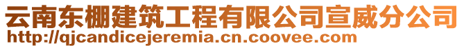 云南東棚建筑工程有限公司宣威分公司