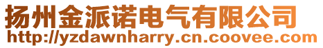 揚(yáng)州金派諾電氣有限公司