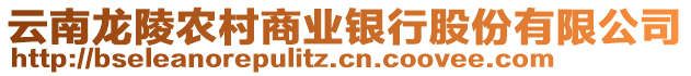 云南龍陵農(nóng)村商業(yè)銀行股份有限公司