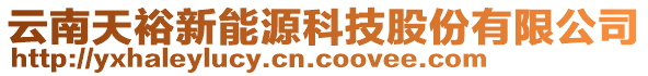 云南天裕新能源科技股份有限公司