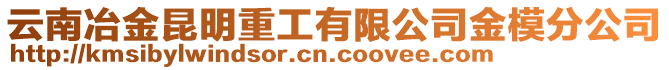 云南冶金昆明重工有限公司金模分公司